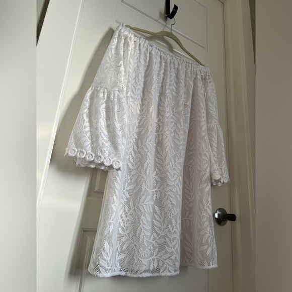 LILLY PULITZER Off-the-Shoulder Beach Dress! - Picture 4 of 6